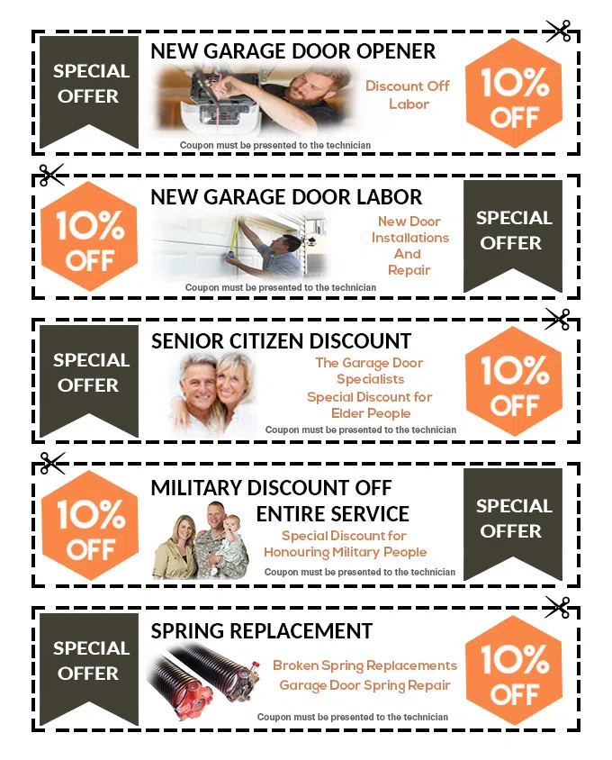 5 Star Garage Doors Forney, TX 972-649-0763 - CouponSet15-five